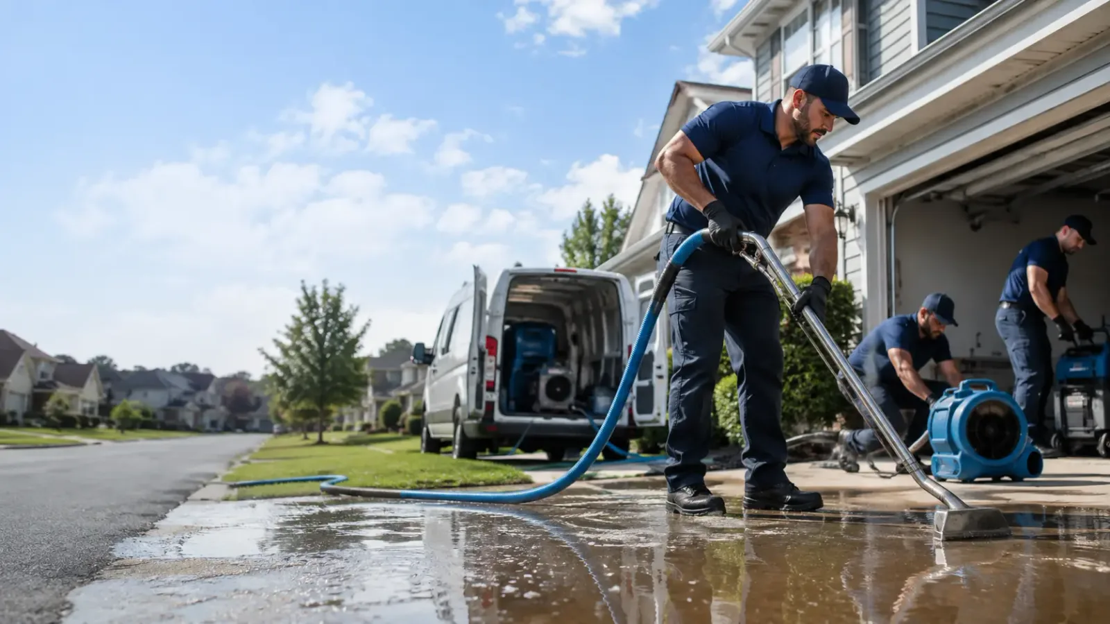 Flood Damage Restoration in Mount Calvary, WI